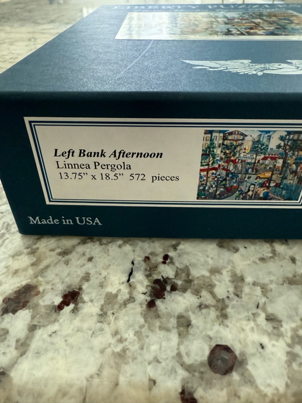 LIBERTY PUZZLES Classic Wooden Jigsaw Puzzle - “Left Bank Afternoon” - Picture 3 of 4